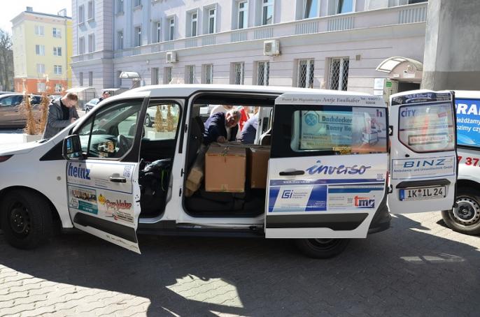 Partnerzy z Niemiec wspierają Powiat Koniński w pomocy Ukrainie