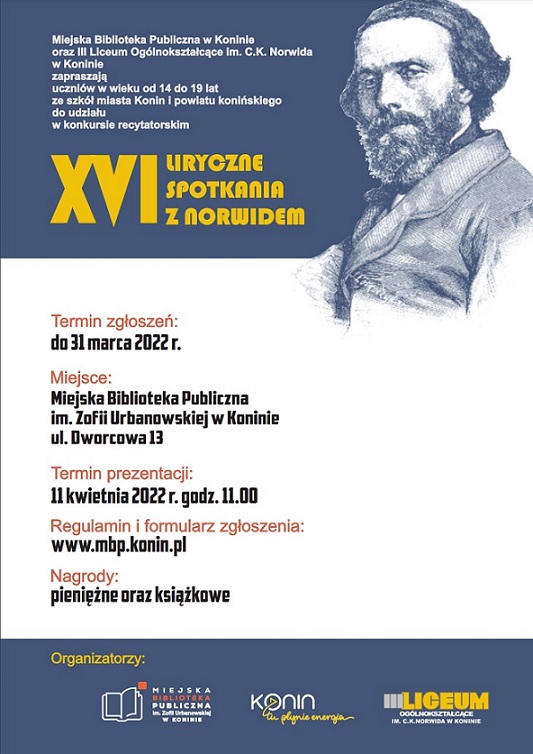 XVI Liryczne Spotkania z Norwidem