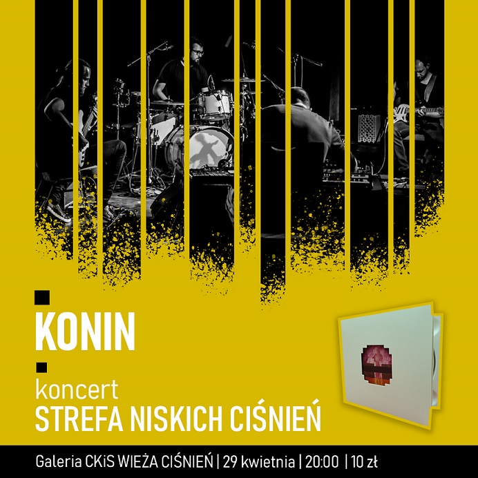 Zaproszenie na koncert zespołu STREFA NISKICH CIŚNIEŃ