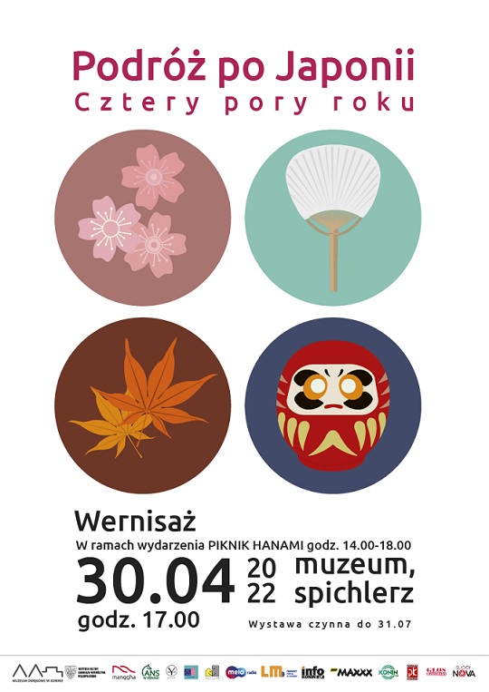 PODRÓŻ PO JAPONII. CZTERY PORY ROKU – wystawa edukacyjna z Muzeum Sztuki i Techniki Japońskiej Manggha w Krakowie