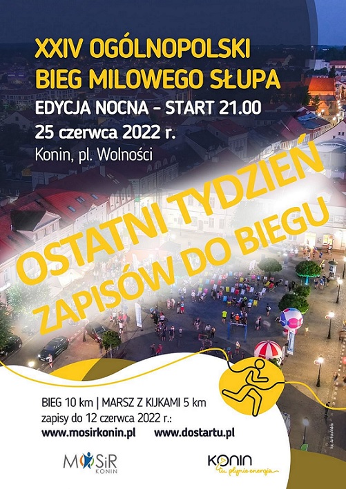 Kolejna gwiazda polskich biegów Koninie