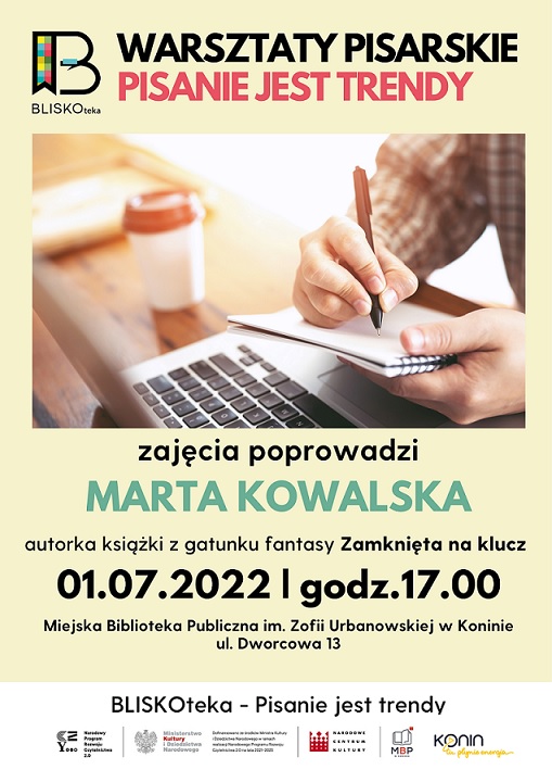 PISANIE JEST TRENDY – warsztaty twórczego pisania