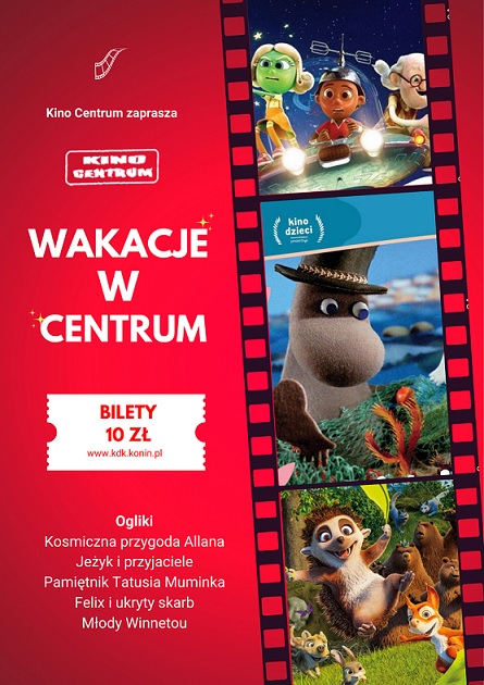 Wakacje w Kinie Centrum