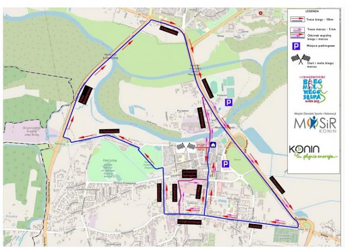 Bieg Milowego Słupa 2022