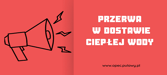 Przerwa w dostawie ciepła
