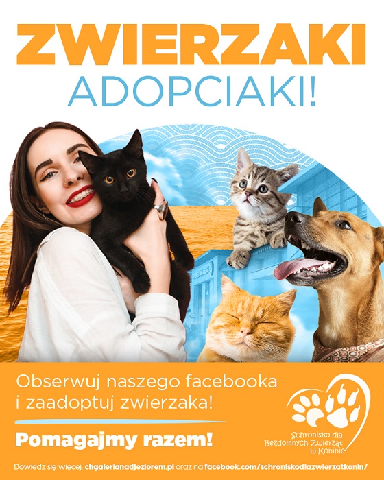 Galeria nad Jeziorem rusza z akcją ZWIERZAKI ADOPCIAKI