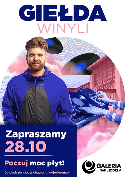 Giełda płyt winylowych w Galerii nad Jeziorem