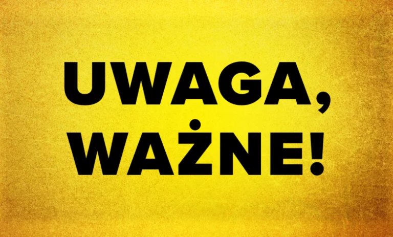 UWAGA – POLICJA OSTRZEGA!!!