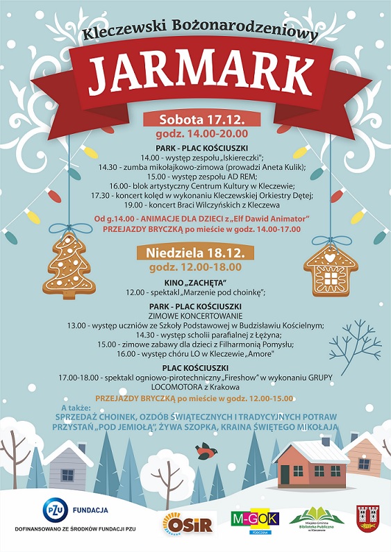 Kleczewski Bożonarodzeniowy JARMARK