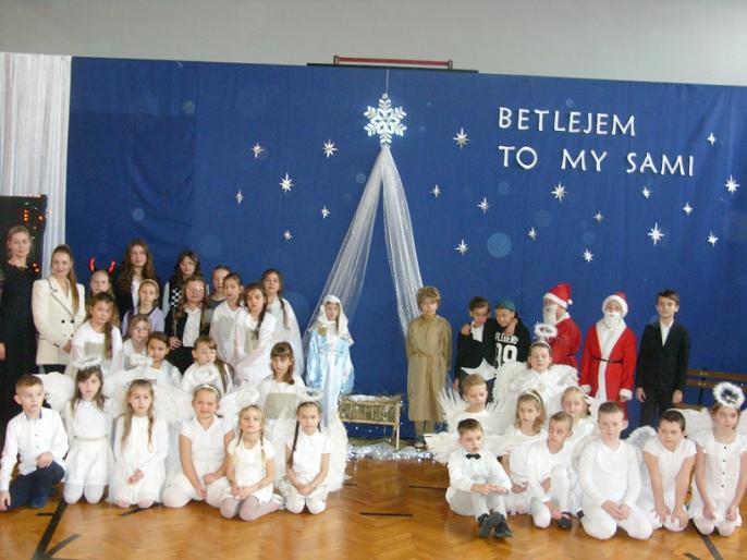 Wyszyna: Jasełka Szkolne 2022 pod hasłem BETLEJEM TO MY SAMI