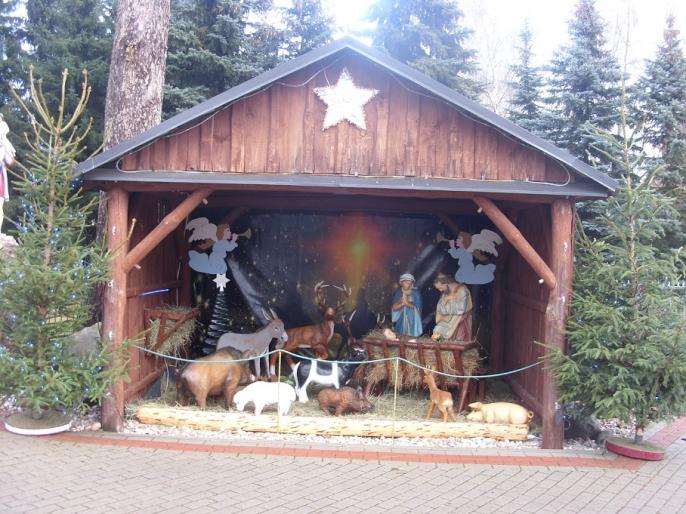 Szopka bożonarodzeniowa w Wyszynie