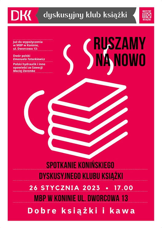 Wraca Dyskusyjny Klub Książki