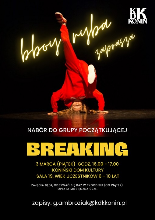 Breaking jest dla Ciebie!