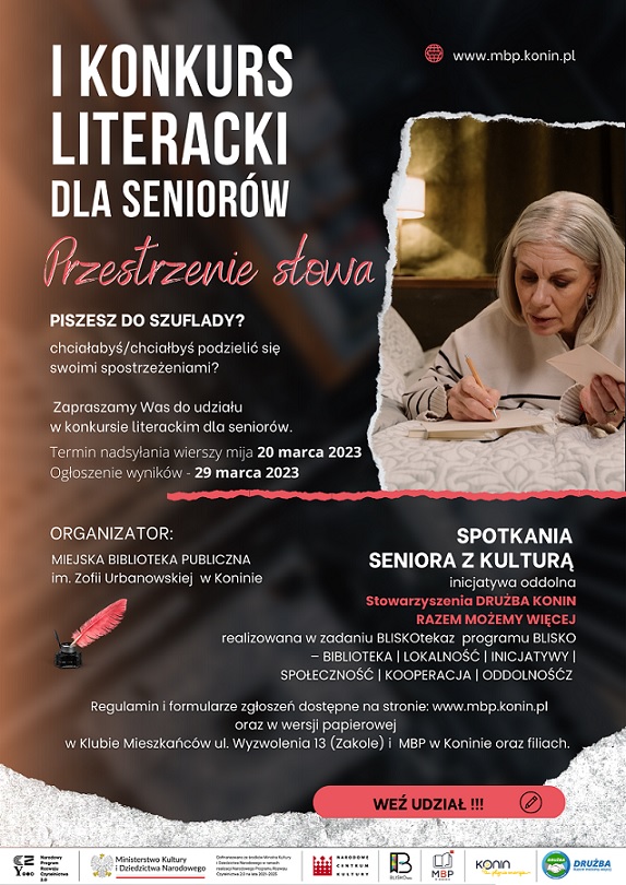 PRZESTRZENIE SŁOWA – konkurs literacki