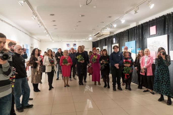 Prace artystów w Centrum Kultury i Sztuki