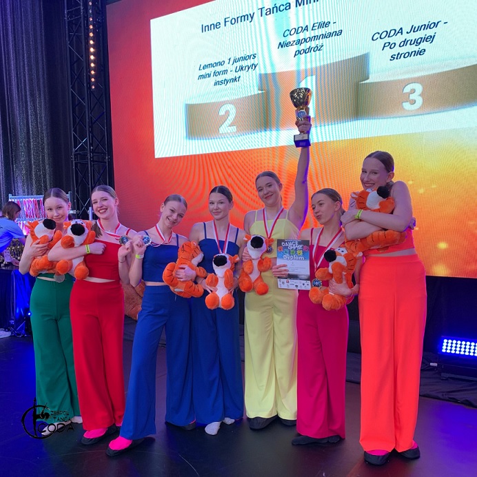 CODA – sukcesy na zawodach. CODA wraca z Dance Game z nagrodami
