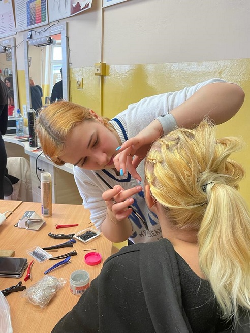 Międzyszkolny Konkurs Fryzjerski w ZST