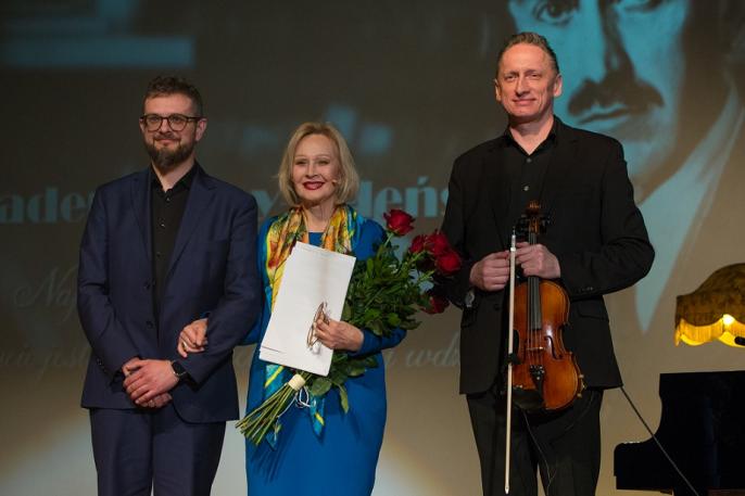 Po Salonie Poezji w KDK. Grażyna Barszczewska czytała Boya