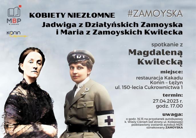 Spotkanie z Magdaleną Kwilecką