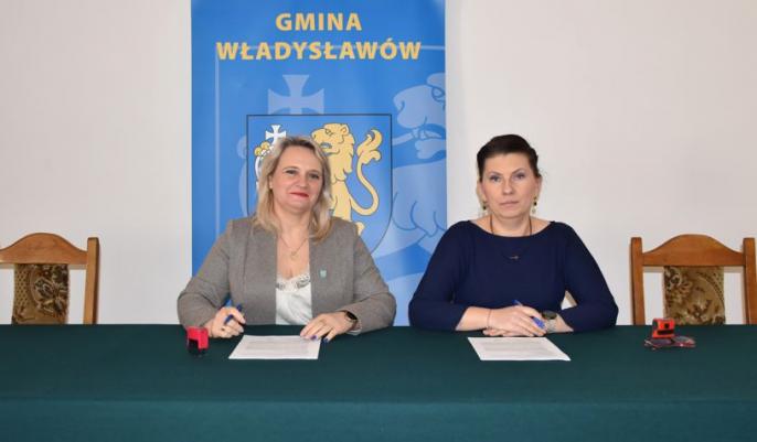 Wójt Gminy Władysławów podpisała umowę na dofinansowanie budowy drogi ze środków Rządowego Funduszu Rozwoju Dróg
